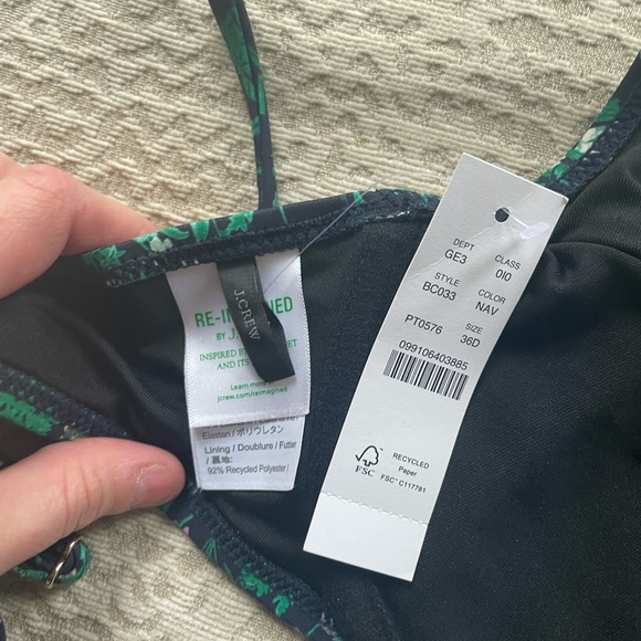 J Crew High Cut Bikini BNWT - Picture 3 of 4